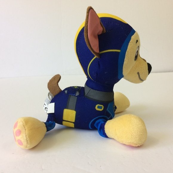 Paw Patrol Chase 8" Soft Plush Police Dog Toy Doll Stuffed Animal Nickelodeon - Picture 5 of 11